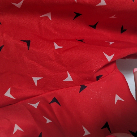 Square neck vintage red puff sleeve top, Sarah Taylor sz 9 (s/m) - Picture 4 of 4